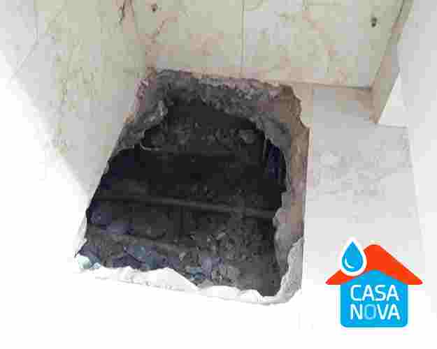 Manutenção técnica de vazamento 24 horas