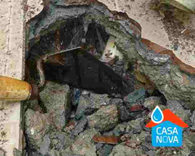 Detecção de Vazamento com Técnico na Rede Hidráulica Residencial